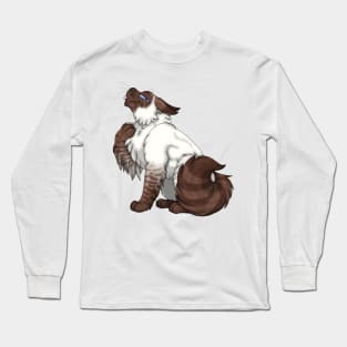 Chocolate Lynx Point Longhair Long Sleeve T-Shirt